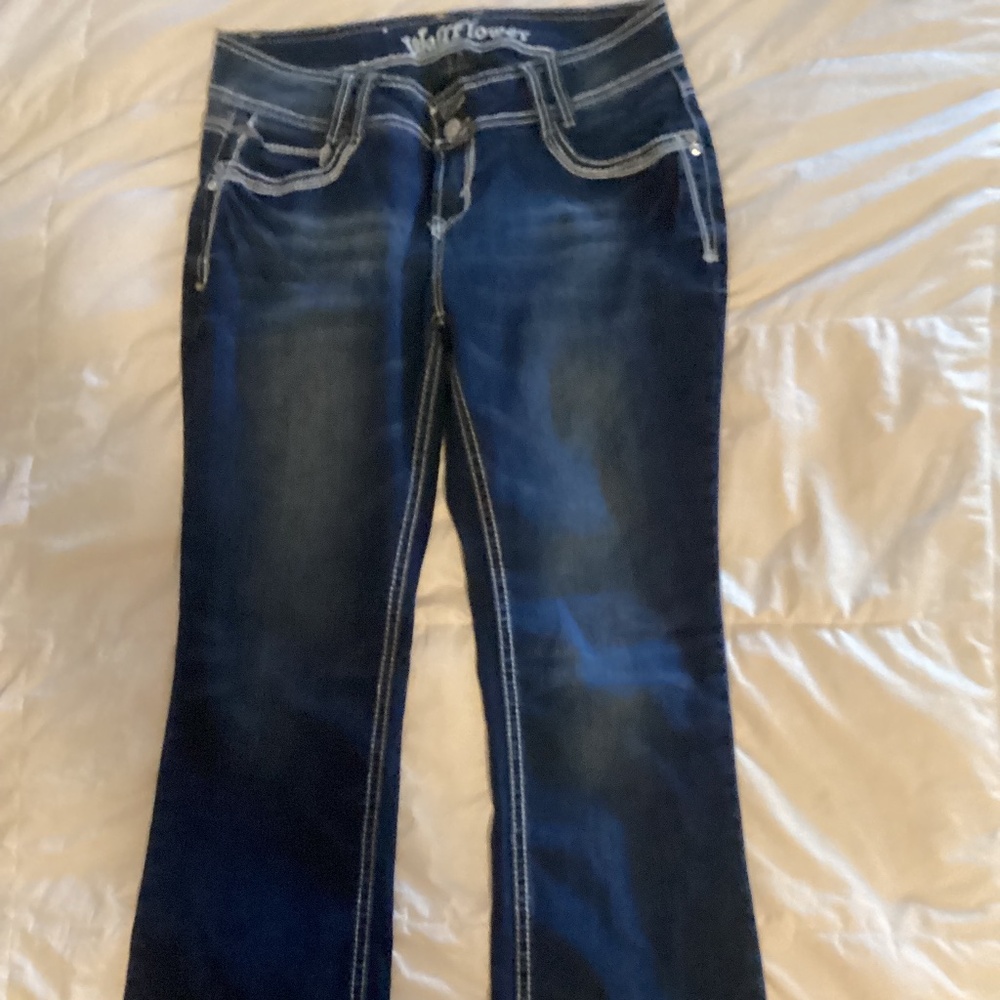 Wallflower Womens The Luscious Curvy Bootcut Jeans